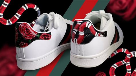 adidas stan smith custom Gucci